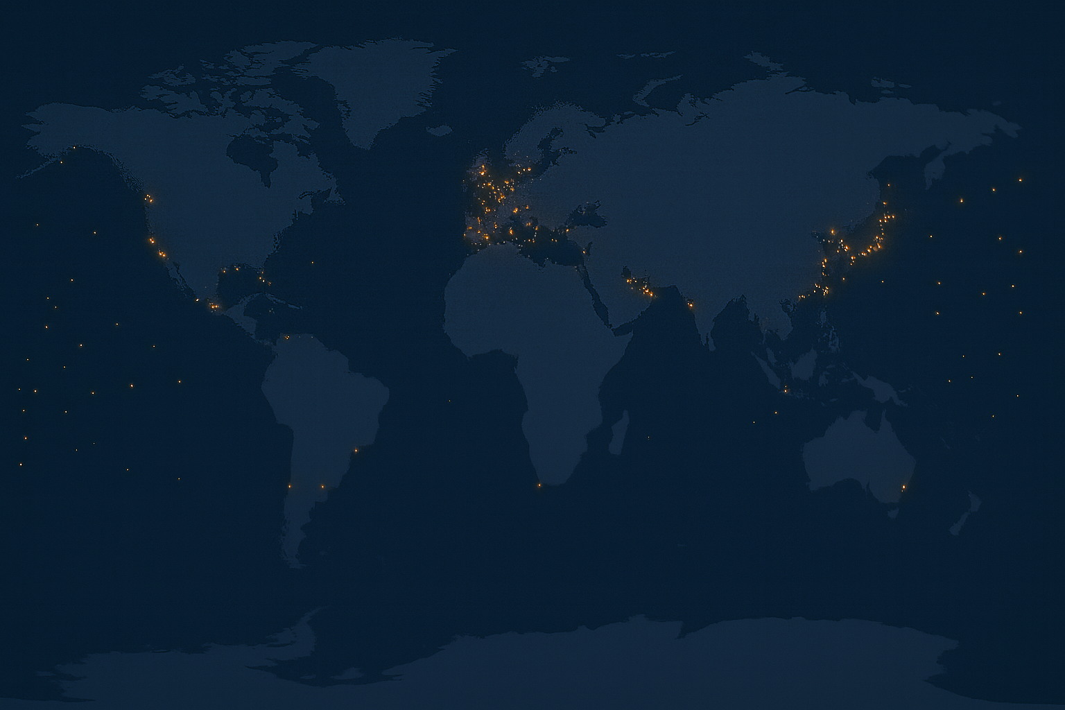 When Iran’s invisible fleet lit up the map
